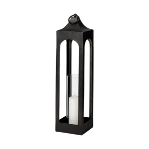 Charcoal Metal Candle Holder