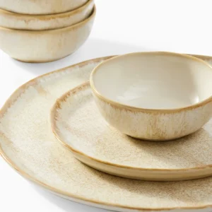 Beige Stoneware Set