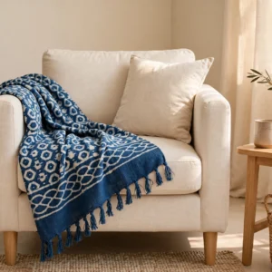 Sofa Throws - Jute Cotton - 50 x 70 Inches